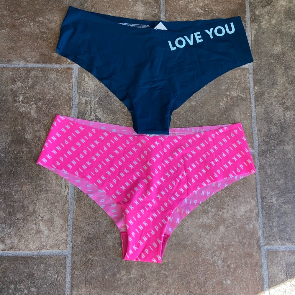 NEW! 2 Pair VS Pink Seamless Underwear